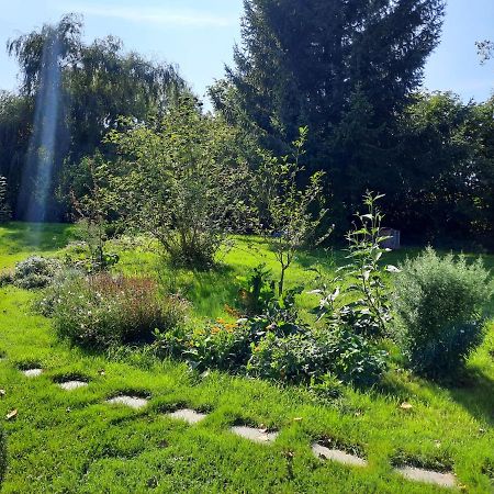 La Yourte Au Fonds Du Jardin Xhoris Екстериор снимка